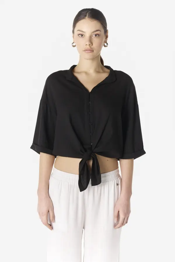 KOROSHI KOROSHI Bluza  crna