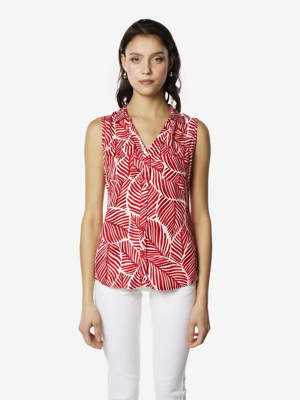 KOROSHI KOROSHI Bluza  crvena / bijela