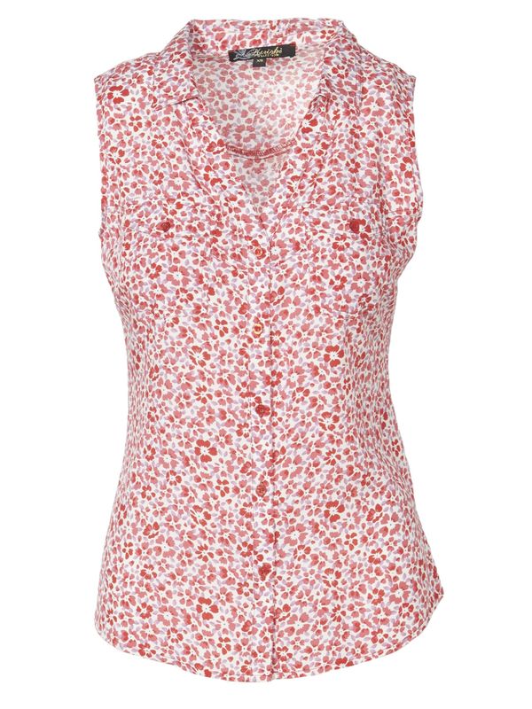 KOROSHI KOROSHI Bluza  lavanda / krvavo crvena / lubenica roza / svijetla bež