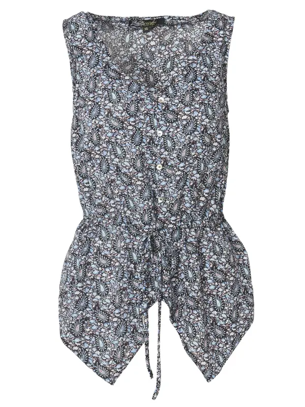 KOROSHI KOROSHI Bluza  mornarsko plava / svijetloplava / lila / bijela