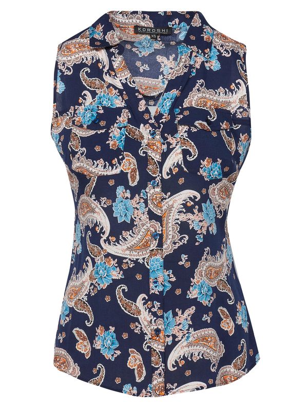 KOROSHI KOROSHI Bluza  morsko plava