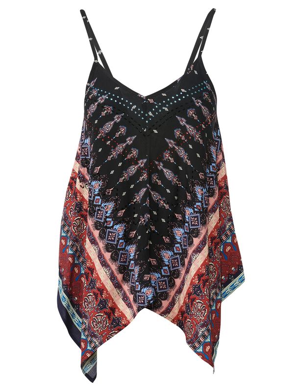 KOROSHI KOROSHI Bluza  svijetloplava / svijetloroza / crvena / crna