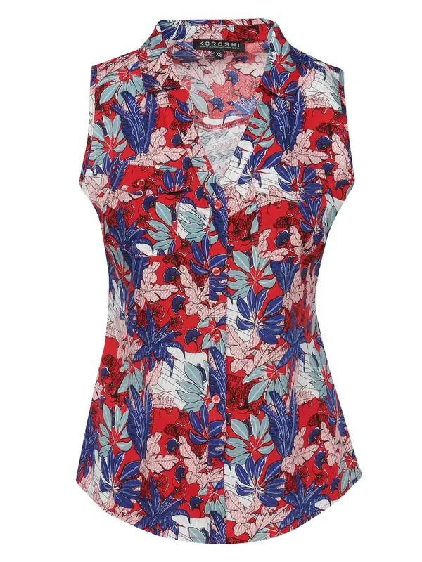 KOROSHI KOROSHI Bluza  svijetloplava / tamno plava / crvena / bijela