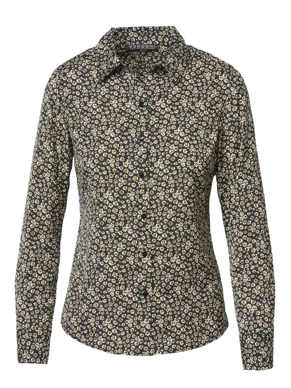 KOROSHI KOROSHI Bluza  žuta / crna / bijela