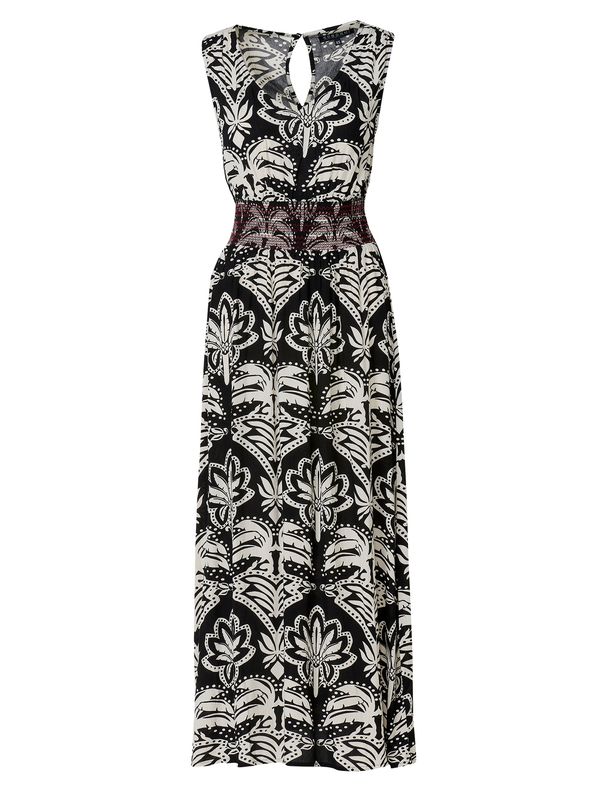 KOROSHI KOROSHI Haljina  crna / prljavo bijela