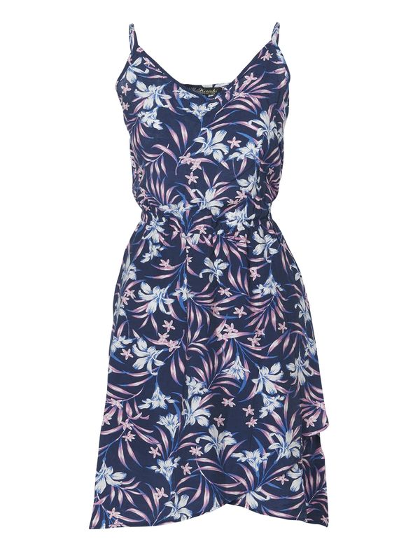 KOROSHI KOROSHI Haljina  plava / mornarsko plava / prljavo roza / bijela