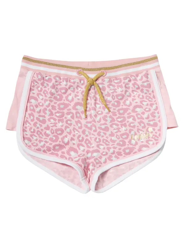 KOROSHI KOROSHI Hlače  ljubičasta / roza / bijela