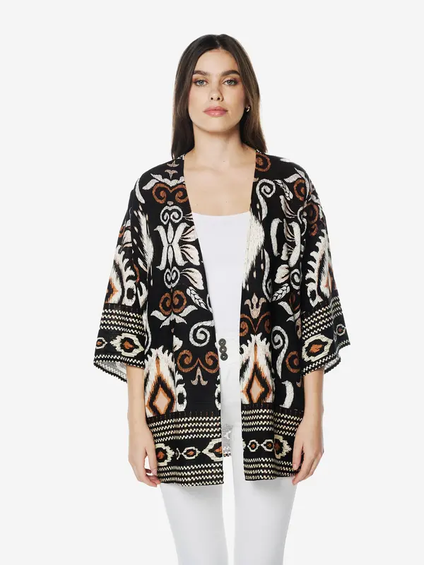 KOROSHI KOROSHI Kimono  miks boja / crna