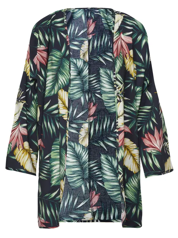KOROSHI KOROSHI Kimono  senf / zelena / roza / crna