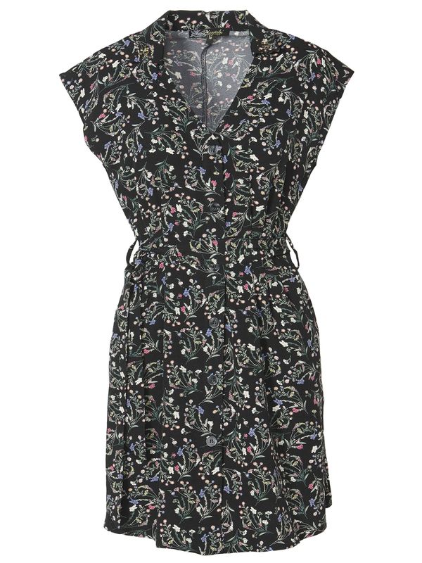 KOROSHI KOROSHI Košulja haljina  boja pijeska / nebesko plava / zelena / crna