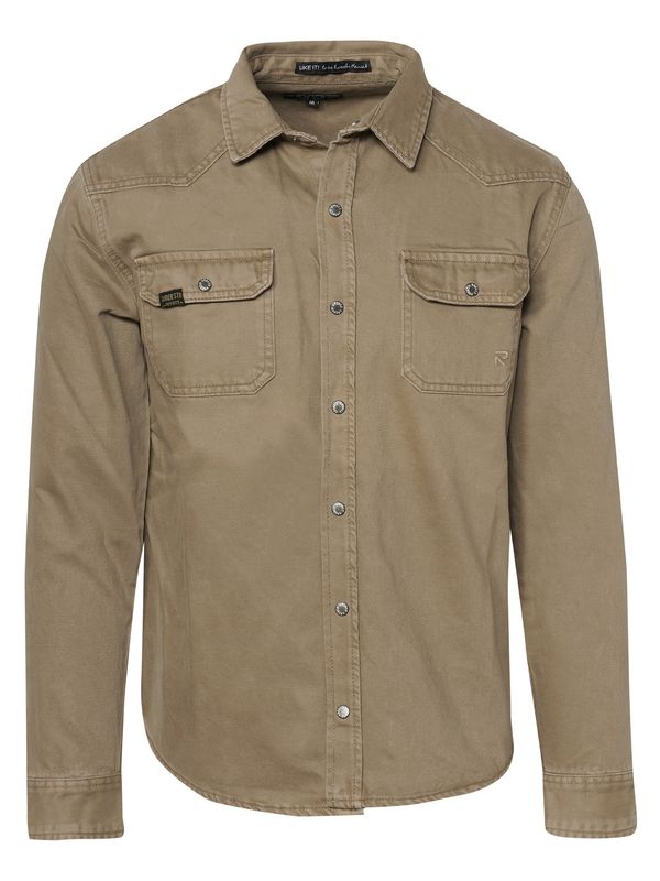 KOROSHI KOROSHI Košulja 'Panita'  svijetlosmeđa