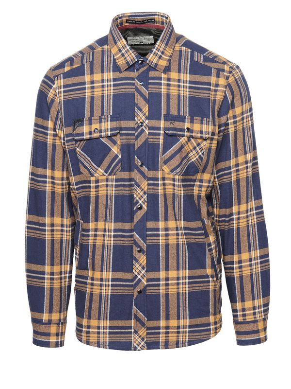 KOROSHI KOROSHI Košulja  plava / žuta / bijela