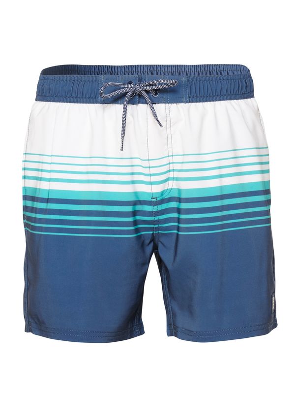 KOROSHI KOROSHI Kupaće hlače  plava / mornarsko plava / bijela