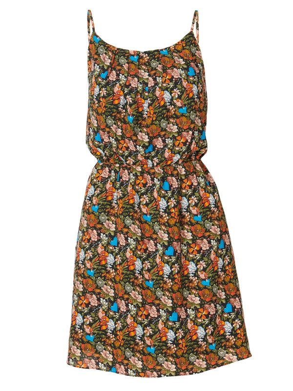 KOROSHI KOROSHI Ljetna haljina  plava / zelena / narančasta / roza