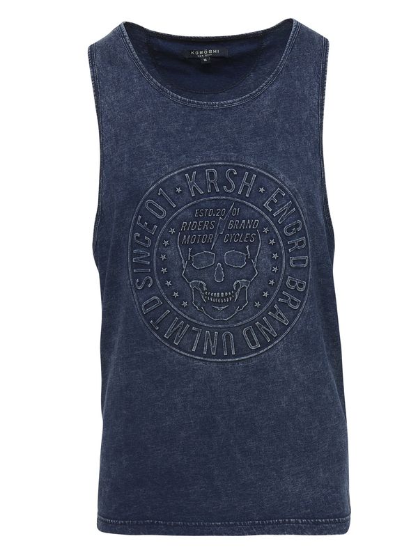 KOROSHI KOROSHI Majica  indigo