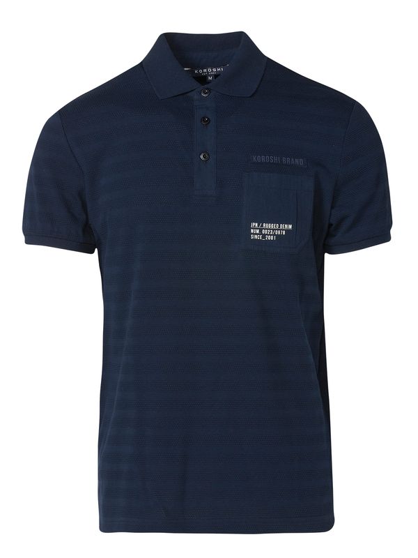 KOROSHI KOROSHI Majica  mornarsko plava