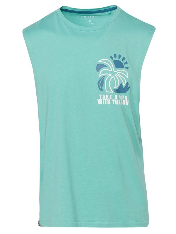 KOROSHI KOROSHI Majica  plava / menta / bijela