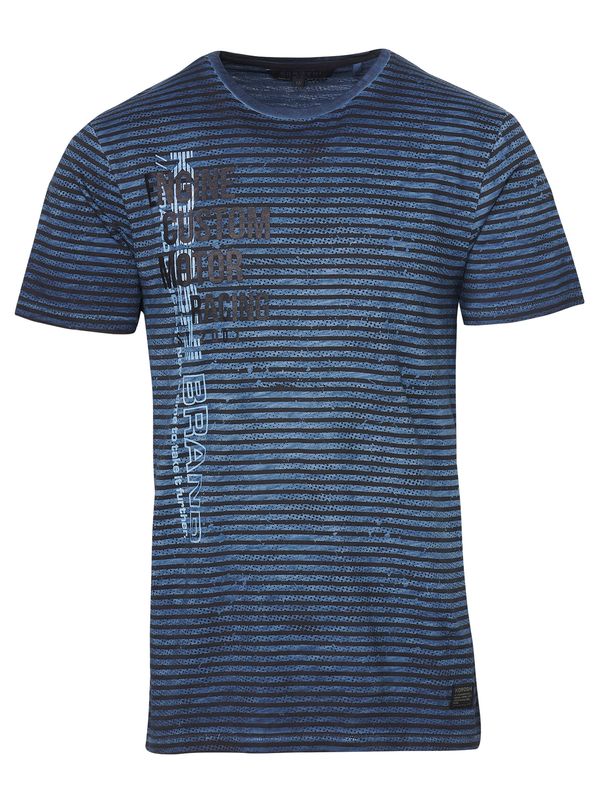 KOROSHI KOROSHI Majica  tamno plava / crna / bijela