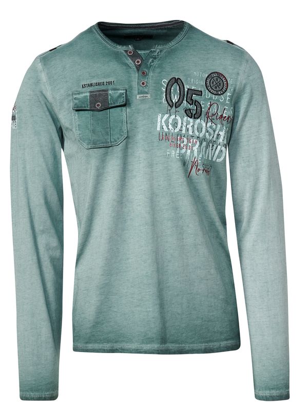 KOROSHI KOROSHI Majica  zelena melange / miks boja