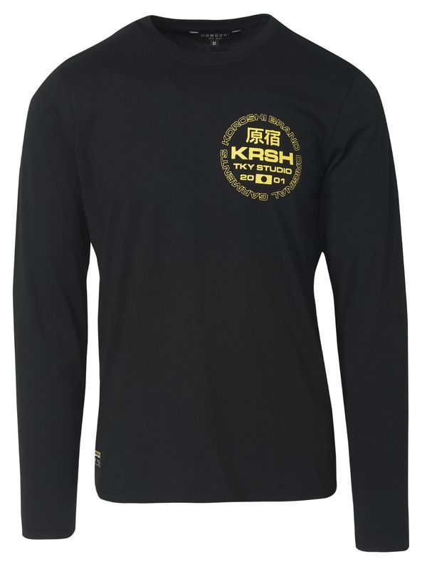 KOROSHI KOROSHI Majica  žuta / crna