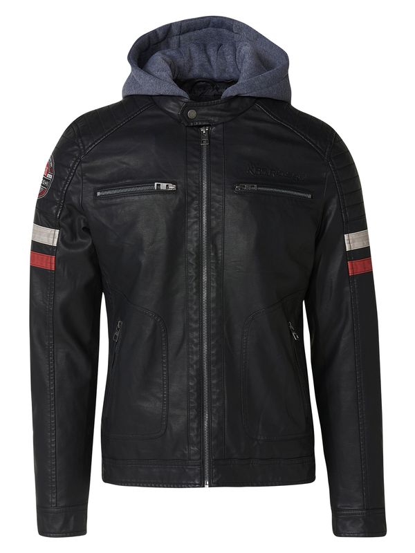 KOROSHI KOROSHI Prijelazna jakna  bež / siva / crvena / crna