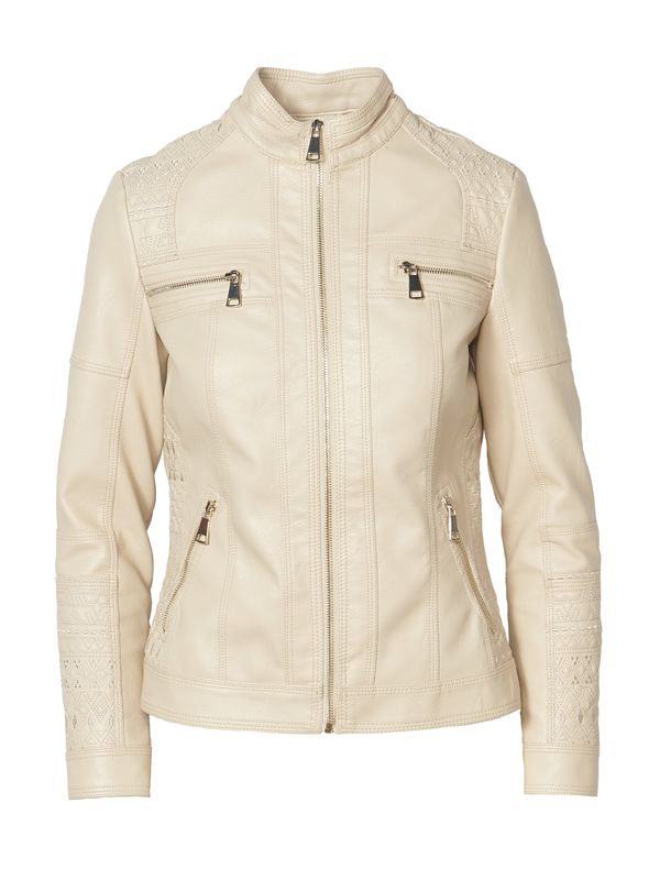 KOROSHI KOROSHI Prijelazna jakna  biserno bijela