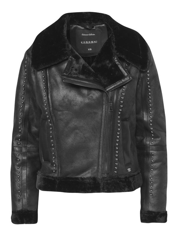 KOROSHI KOROSHI Prijelazna jakna  crna