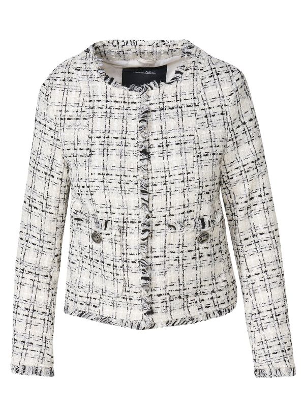 KOROSHI KOROSHI Prijelazna jakna  crna / prljavo bijela