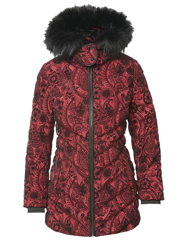 KOROSHI KOROSHI Prijelazna jakna  crvena / crna