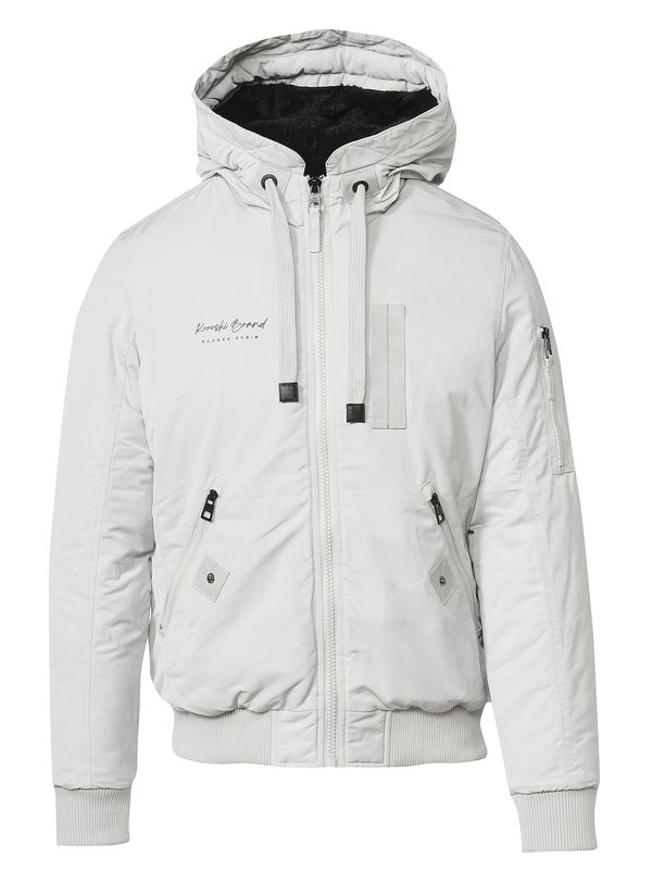 KOROSHI KOROSHI Prijelazna jakna 'Jägerin'  svijetlosiva