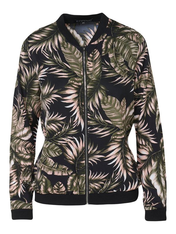 KOROSHI KOROSHI Prijelazna jakna  maslinasta / roza / crna / bijela