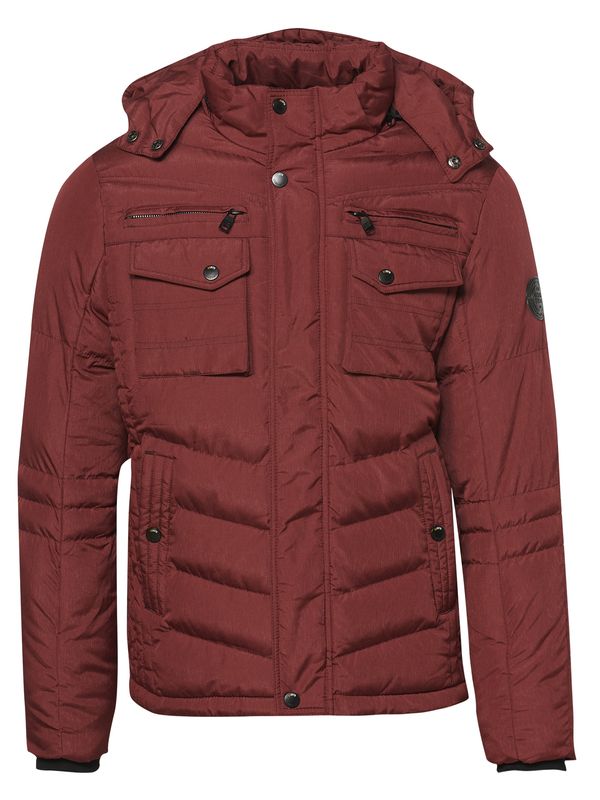 KOROSHI KOROSHI Prijelazna jakna  tamno crvena