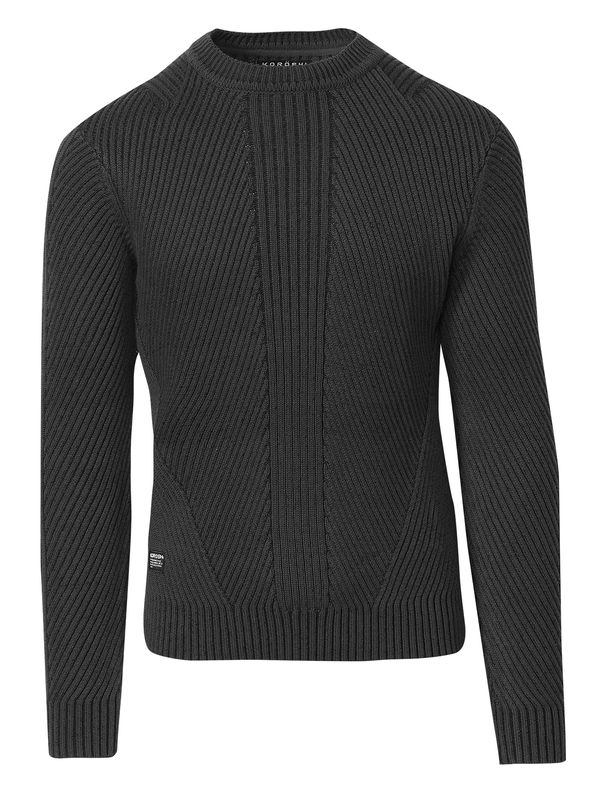 KOROSHI KOROSHI Pulover  crna