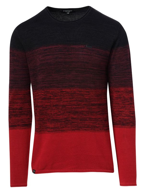 KOROSHI KOROSHI Pulover  crvena melange