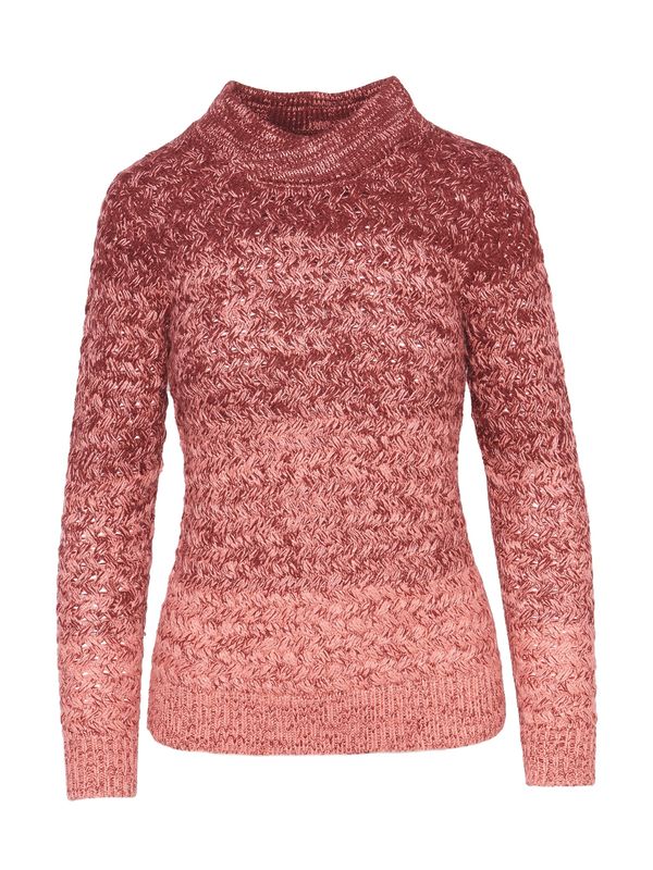 KOROSHI KOROSHI Pulover  koraljna / tamno roza