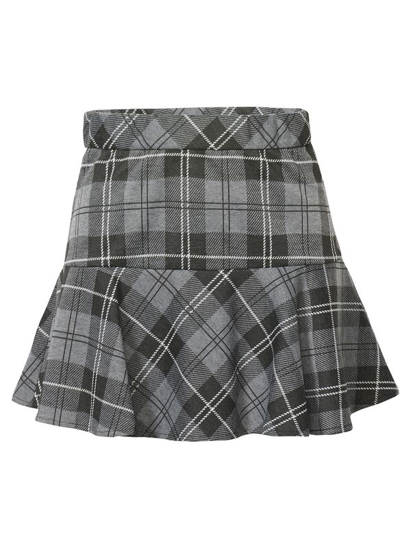 KOROSHI KOROSHI Suknja  siva / crna / bijela