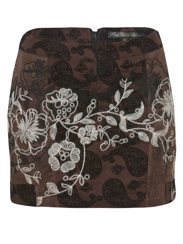 KOROSHI KOROSHI Suknja  smeđa / bijela