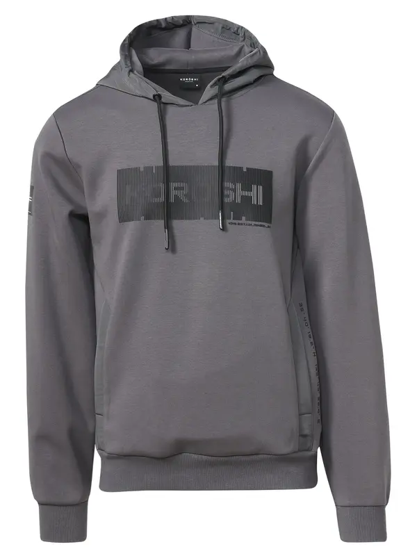 KOROSHI KOROSHI Sweater majica  antracit siva