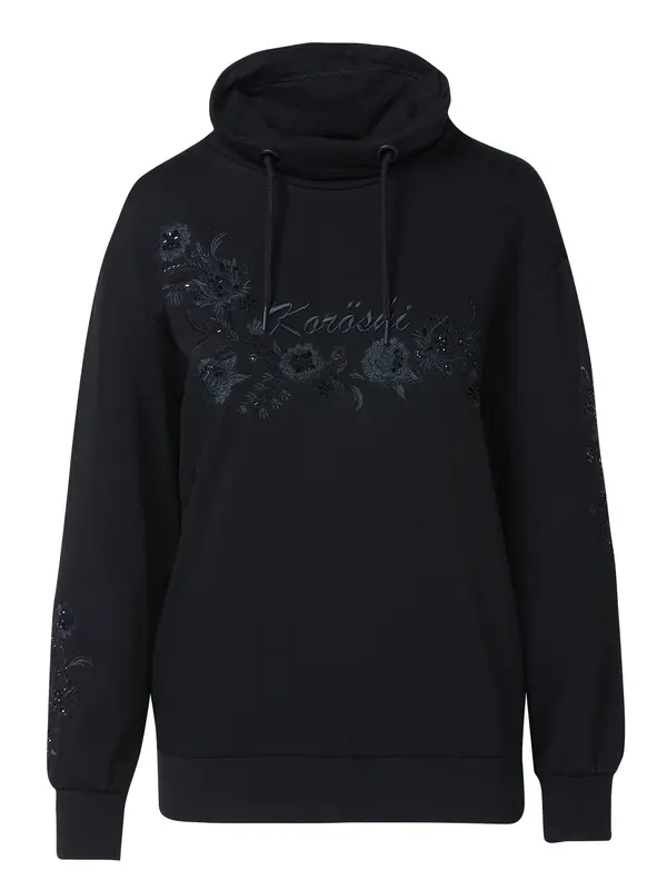 KOROSHI KOROSHI Sweater majica  crna