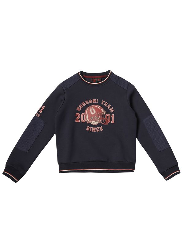 KOROSHI KOROSHI Sweater majica  mornarsko plava / crvena