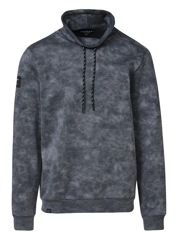 KOROSHI KOROSHI Sweater majica  siva melange
