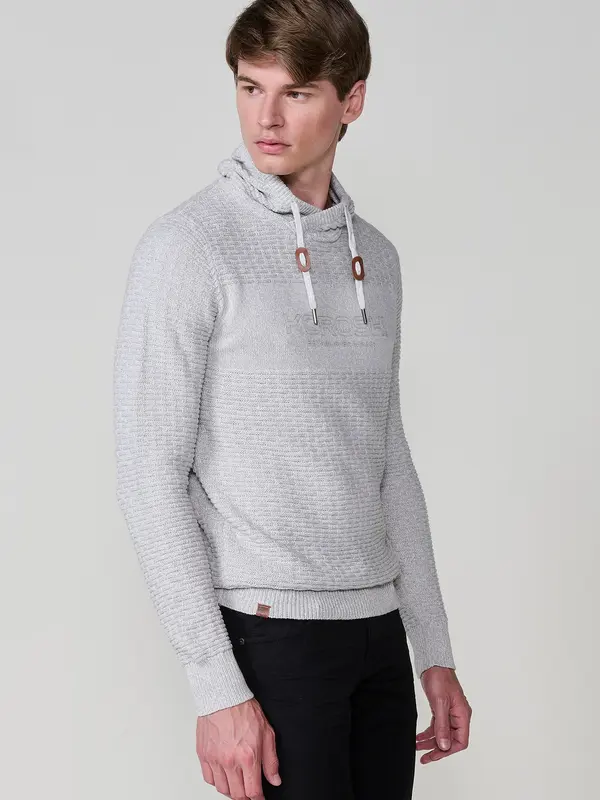 KOROSHI KOROSHI Sweater majica  svijetlosiva