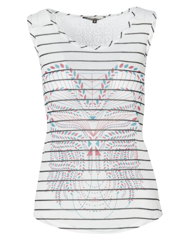 KOROSHI KOROSHI Top  crna / bijela