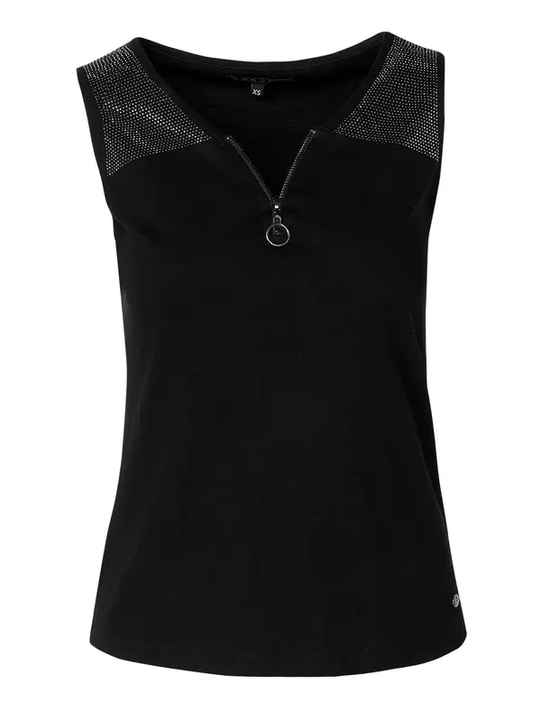 KOROSHI KOROSHI Top  crna / srebro