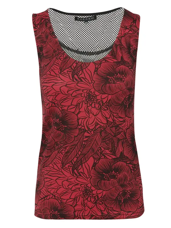 KOROSHI KOROSHI Top  crvena / crna