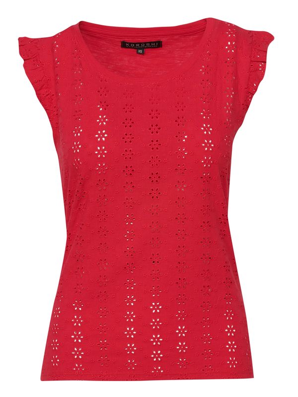 KOROSHI KOROSHI Top  crvena