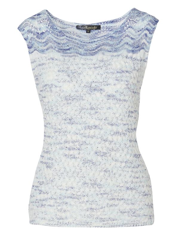 KOROSHI KOROSHI Top s naramenicama  mornarsko plava / svijetloplava / prljavo bijela