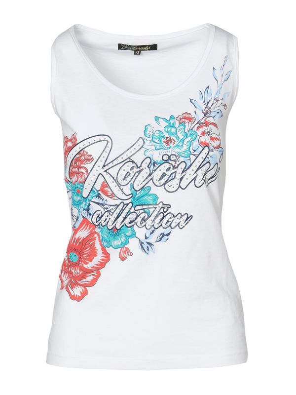 KOROSHI KOROSHI Top  svijetloplava / svijetlocrvena / bijela