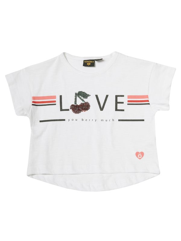 KOROSHI KOROSHI Top  tamno smeđa / crna / bijela