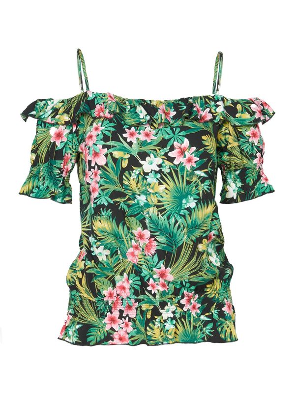 KOROSHI KOROSHI Top  žuta / zelena / roza / crna